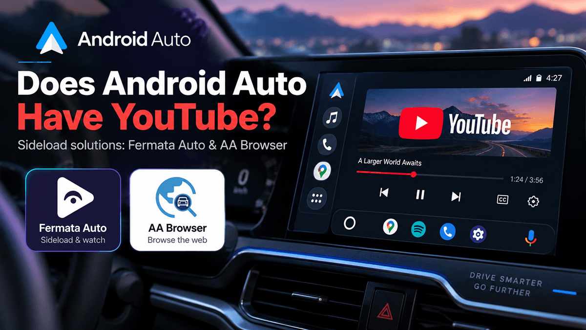 does-android-auto-have-youtube-2026-guide